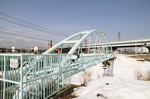 札幌市　琴似発寒川水管橋